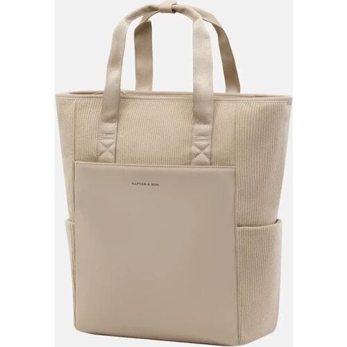 Kapten & Son Lindby Pro Cord laptoprugzak 15.6 inch dusty sand