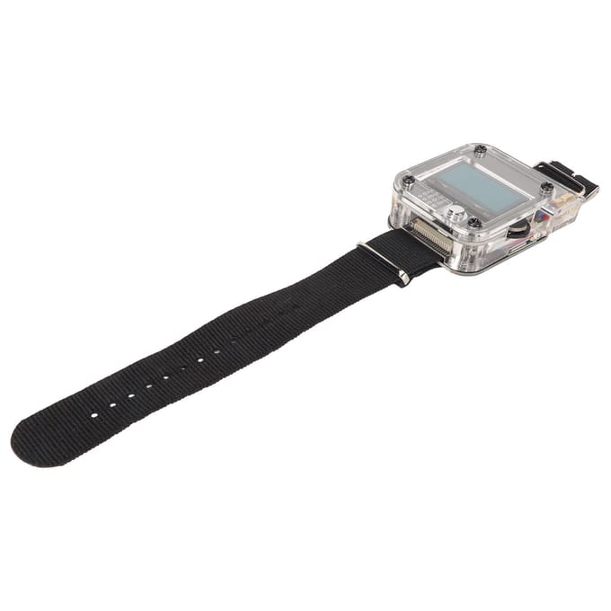 WiFi Deauther Horloge V3 ESP8266 Programmeerbaar Ontwikkelbord Draagbaar Horloge met Organisch Licht gray