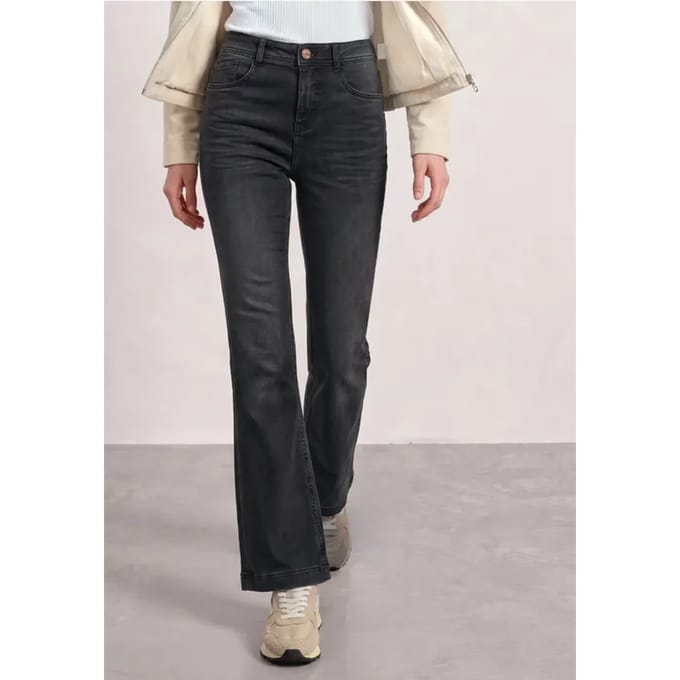 Bootcut-jeans met High Waist in Slim Fit