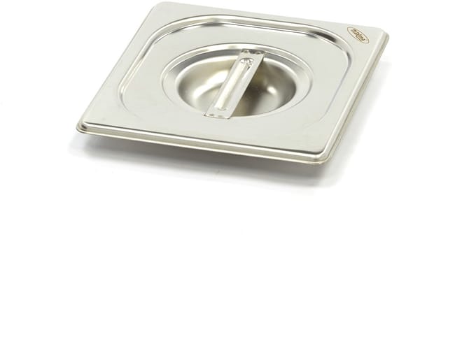 Gastronorm Deksel - 1/6 GN - RVS
