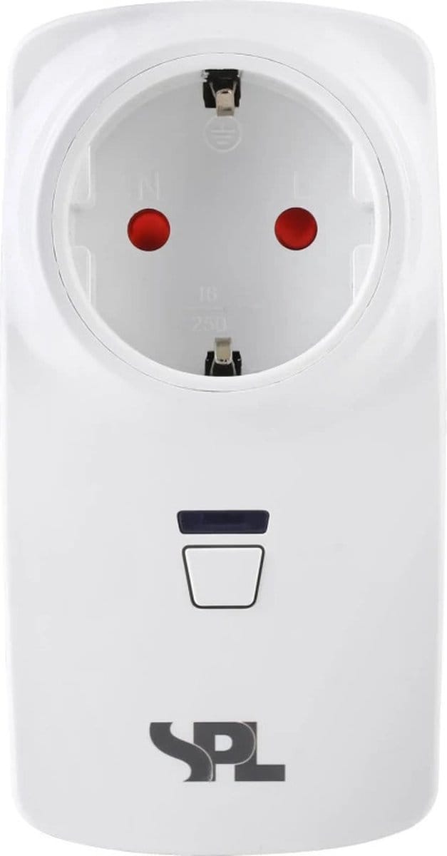 Plug In Dimmer Trailing Edge LED 0-75W White