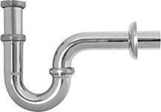 Plieger Buissifon - Met Muurbuis en Rozet - 5/4" - Chroom