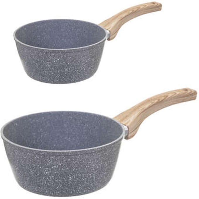5Five - Steelpannen - Alle warmtebronnen - Set 2x - Dia 17 en 21 cm