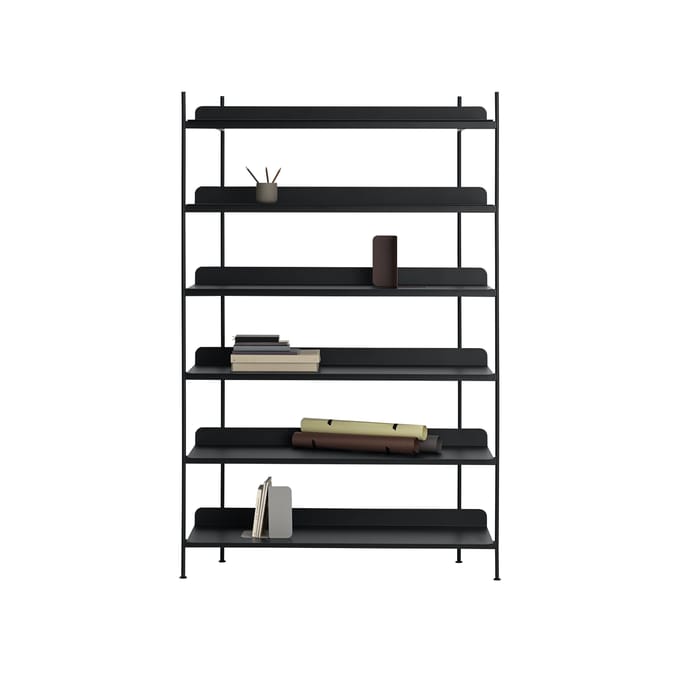 Muuto - Compile schappensysteem - zwart - Configuratie 4