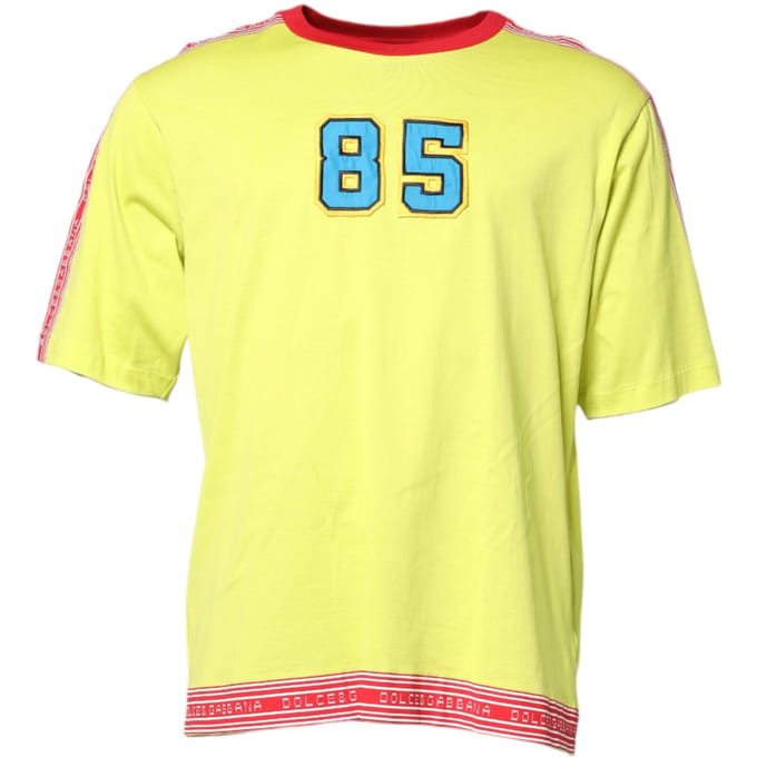 85 Geborduurd T-shirt met Korte Mouwen