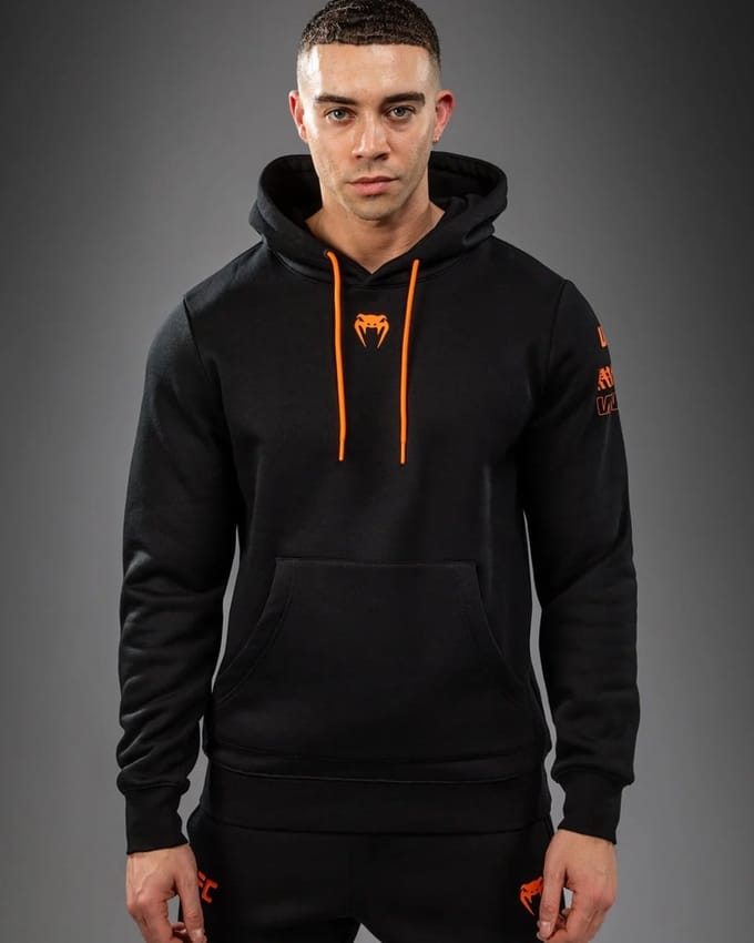 UFC Zenith x Venum Authentic Fight Week Pullover Hoodie Zwart - S