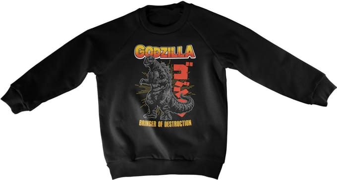 Godzilla Kinder Bringe Of Destructi-on -sweatshirt voor kinderen TH-31-GZA002-DTF547