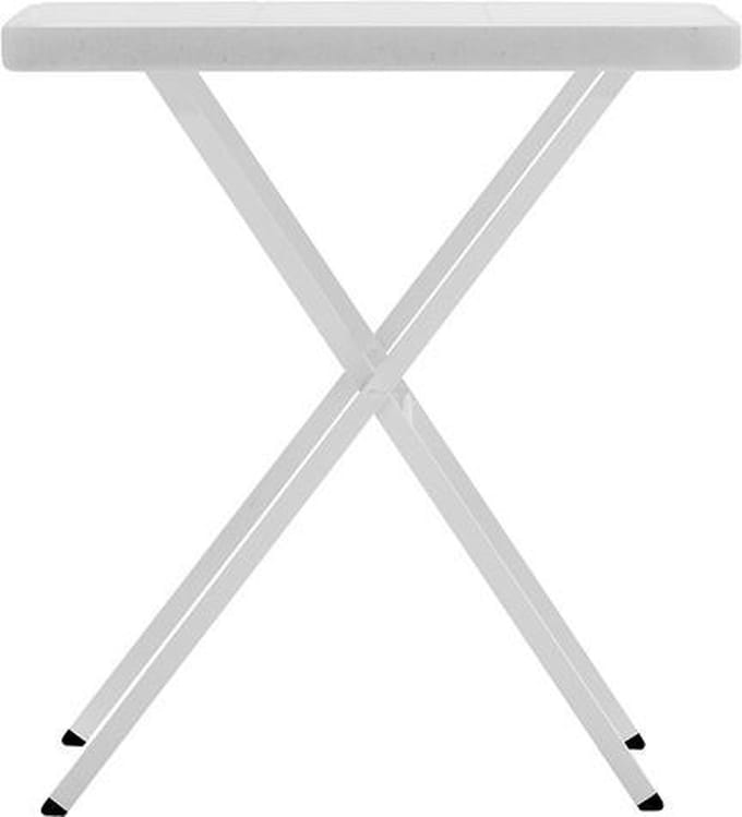 Klaptafel White - 70 bij 70 cm - wit