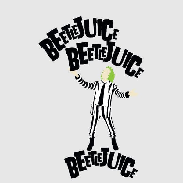 Beetlejuice Beetlejuice Beetlejuice Women's T-Shirt - Grey - M - Grijs