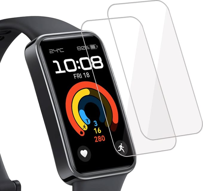 2x Geschikt voor Huawei Band 9 - Screenprotector - Beschermglas Folie