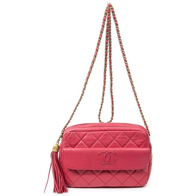 Small Tassel Camera Crossbody   schoudertas