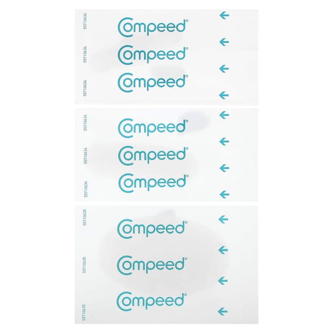 Advanced Blister Care, Mixed Sizes, Gel Cushions 6 pcs gray