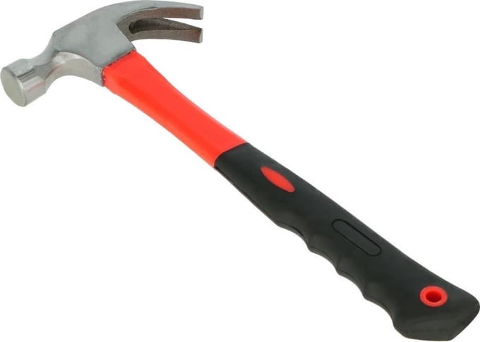 Benson Klauwhamer - Getemperd Staal - Ergonomische Rubberen Grip - 640 gram - 33 cm