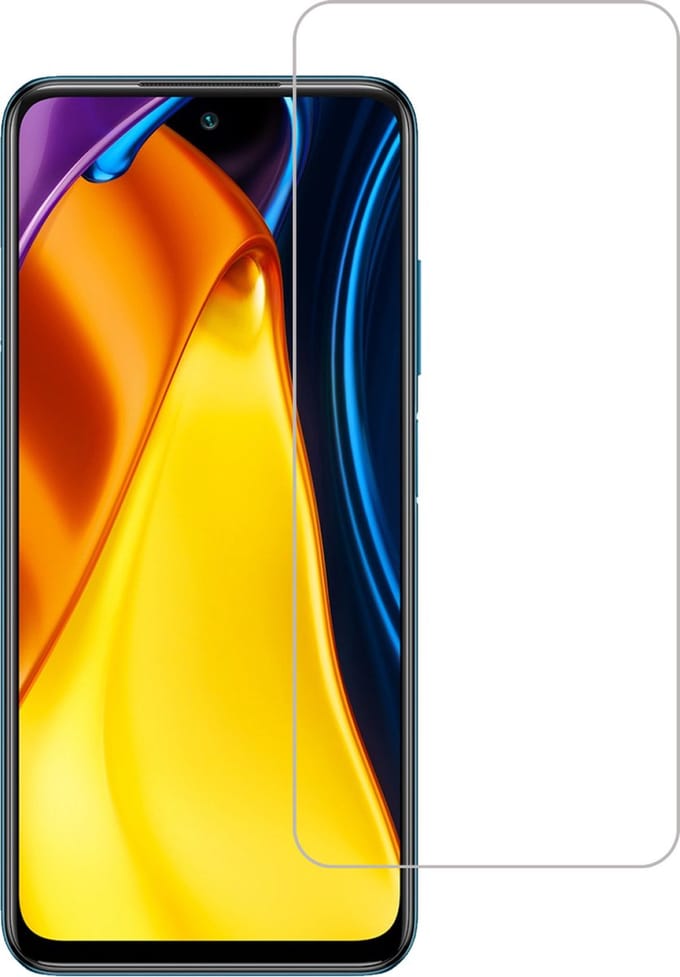 Screenprotector - Geschikt voor Xiaomi Poco M3 Pro - Extra Sterk - Gehard Glas - Beschermglas - Tempered Glass - Screen Protector