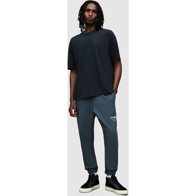 AllSaints Underground Sweatpan Jade Blue Größe: XL | Jogginghosen Outlet | Herren | Blau