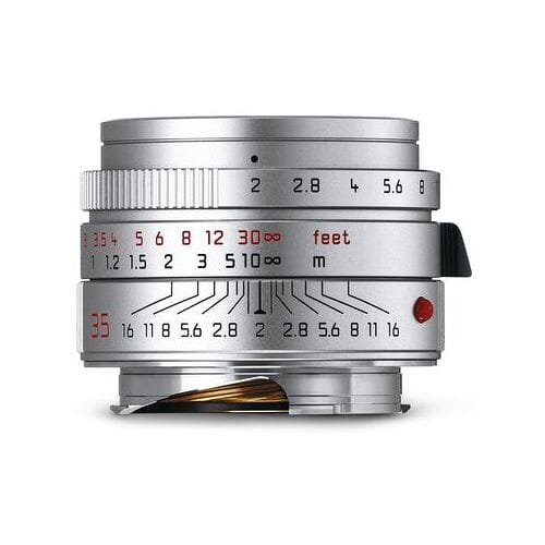 35mm f/2.0 Summicron-M ASPH.  zilver geanodiseerd Leica M