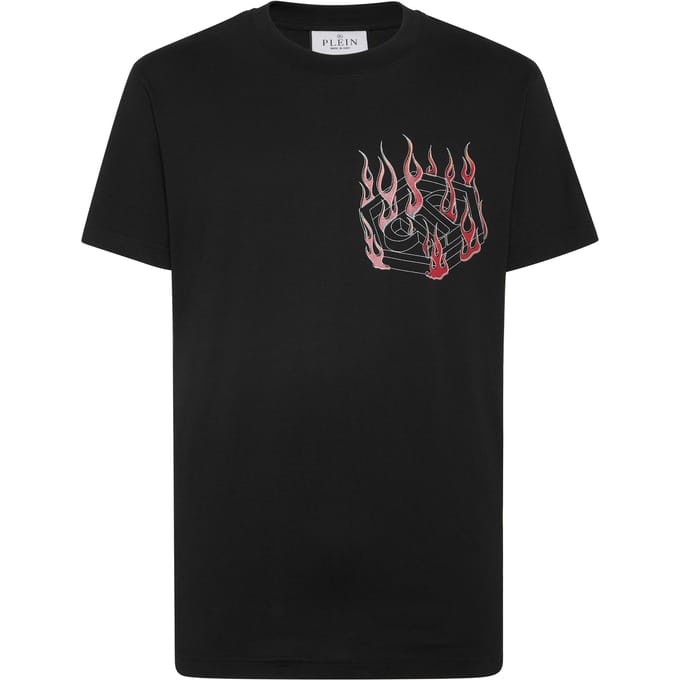 T-Shirt Ronde Hals Hexagon