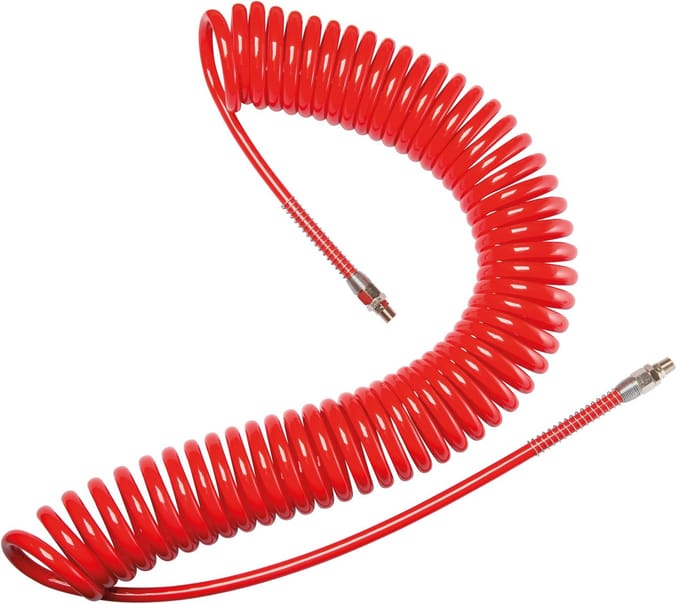 RODAC RA8634 Spiraal Luchtslang 8x12 - 12,5 meter