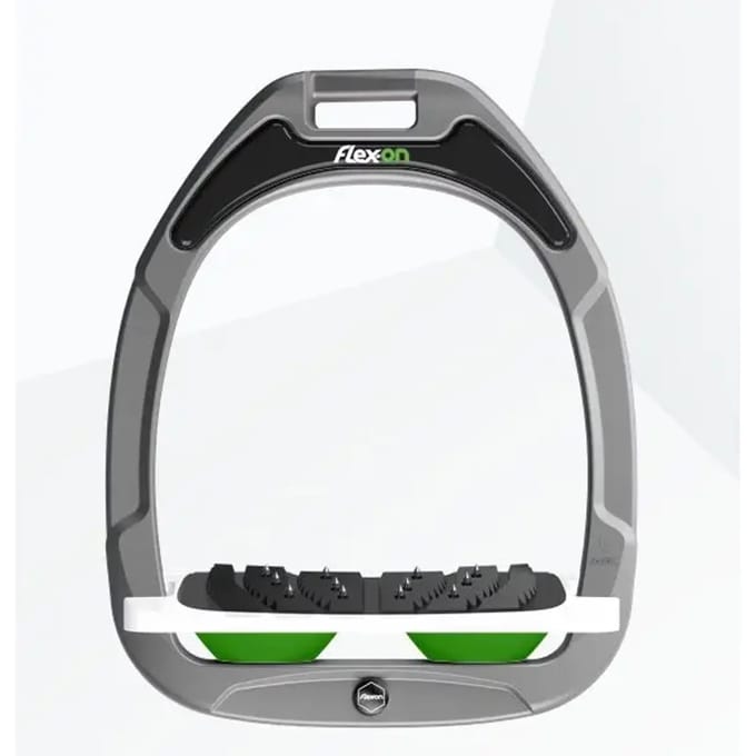 Gemonteerde Ultra Grip Aluminium/Wit/Groen Flex-On Green Composite