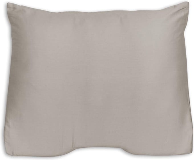 Silvana Support Satin Shoulder Contour kussensloop voor medium-zacht kussen - Zand - 60x60/70
