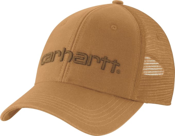 Carhartt Canvas Mesh-Back Logo Graphic Cap