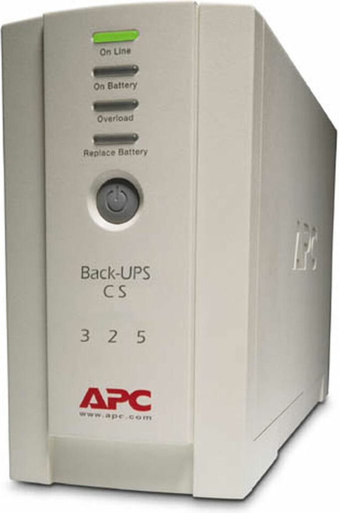Uninterruptible Power Supply System Interactive UPS APC BK325I 210 W