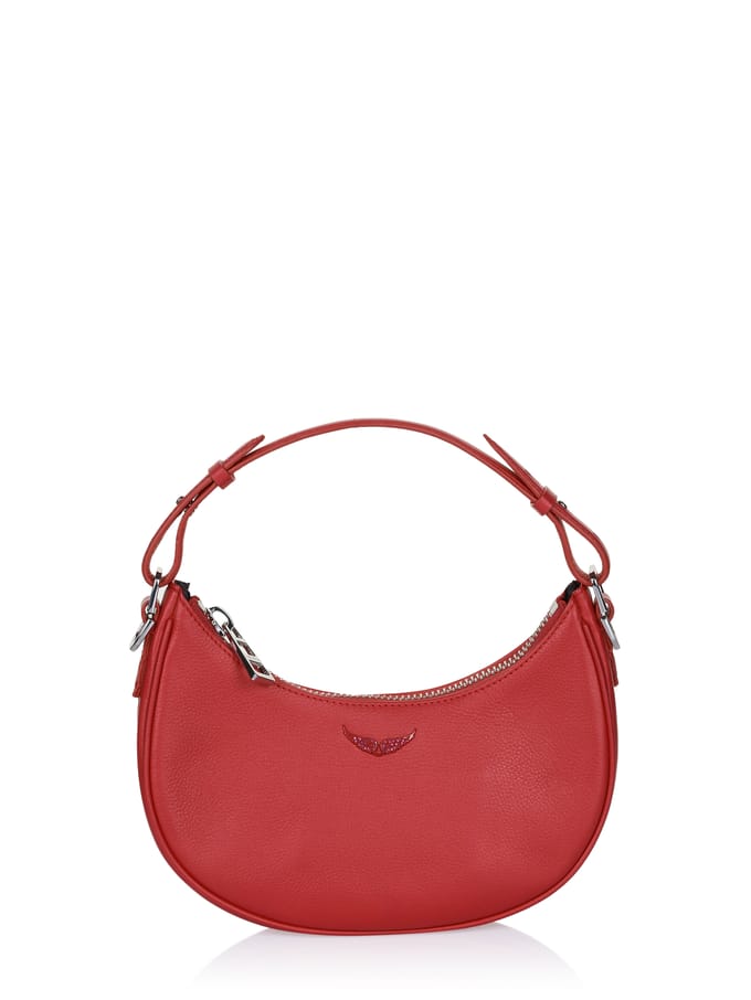Zadig Voltaire Moonrock Grained tas groen