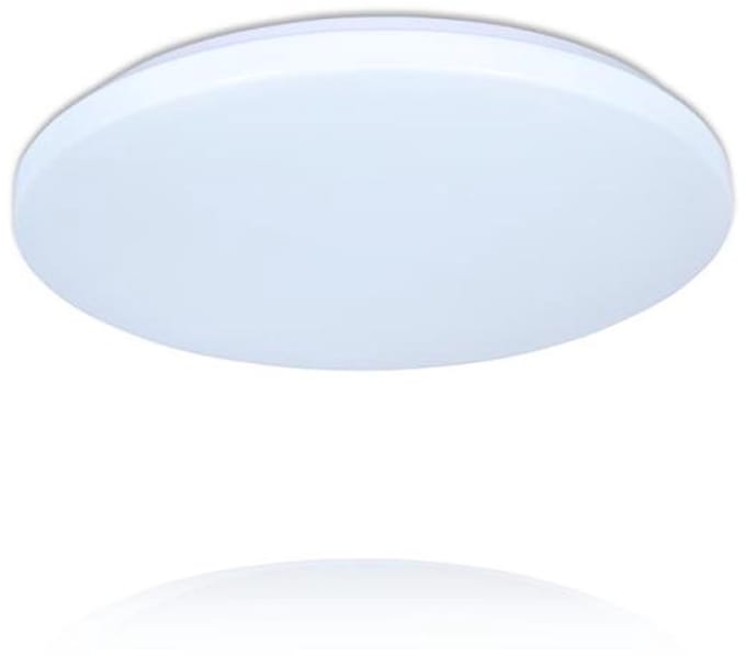 Led Plafondlamp - 12W - 1 stuk - wit met RGB en CCT instelbare lichtkleur