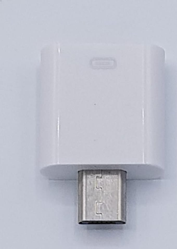 8 pin lightning naar micro usb adapter