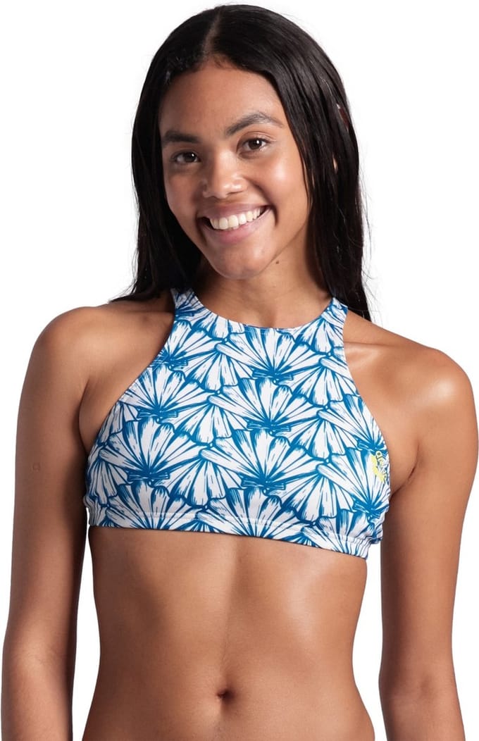 Arena Crop Think R white Multi-Yellowstar