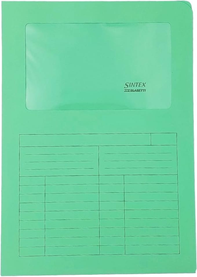 Blasetti Sintex, A4, Papier, Groen, 210 mm, 297 mm, 50 stuk(s)