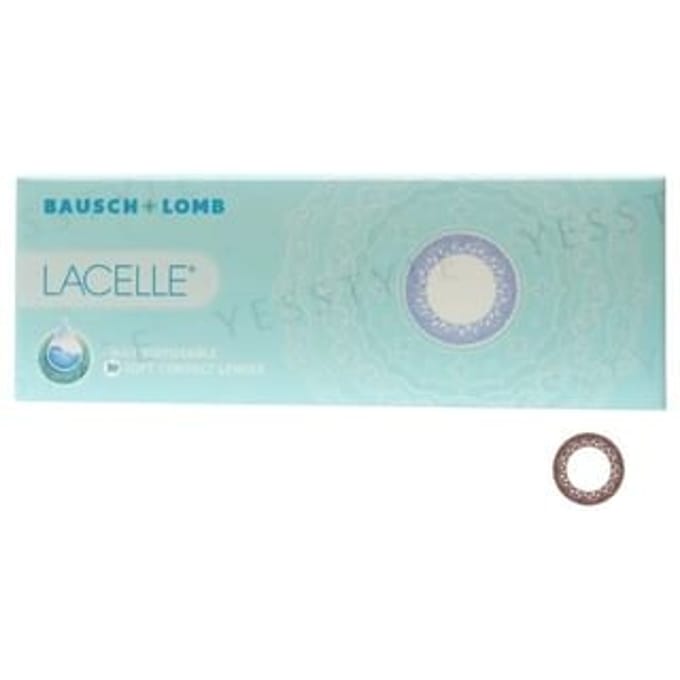 BAUSCH+LOMB - Lacelle 1 Day Limbal Ring Color Lens Tender Brown 30 pcs P-7.00 (30 pcs)