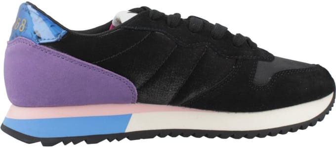 Sun68 Star Girl Sneaker - Vrouwen - Zwart/multi - Maat 38