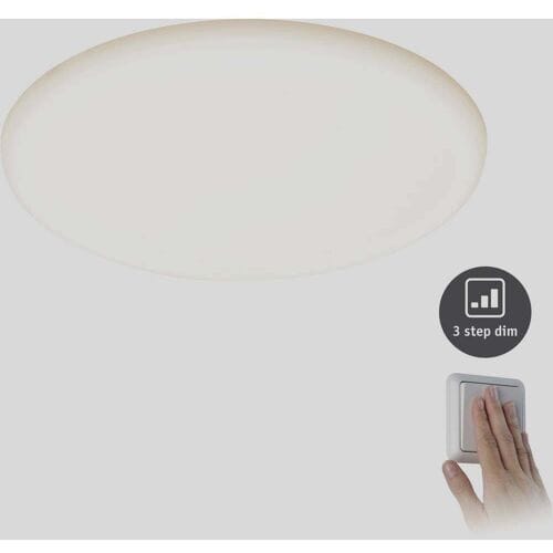 Paulmann 93064 EB Panel Veluna VariFit LED-inbouwlamp 21 W Satijn