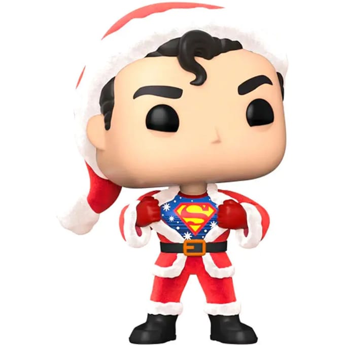 Beeldje Funko POP & T-shirt Back DC Comics Superman Exclusive Flocked