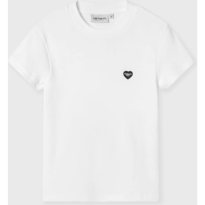 W' S/S Small Heart Patch Tee