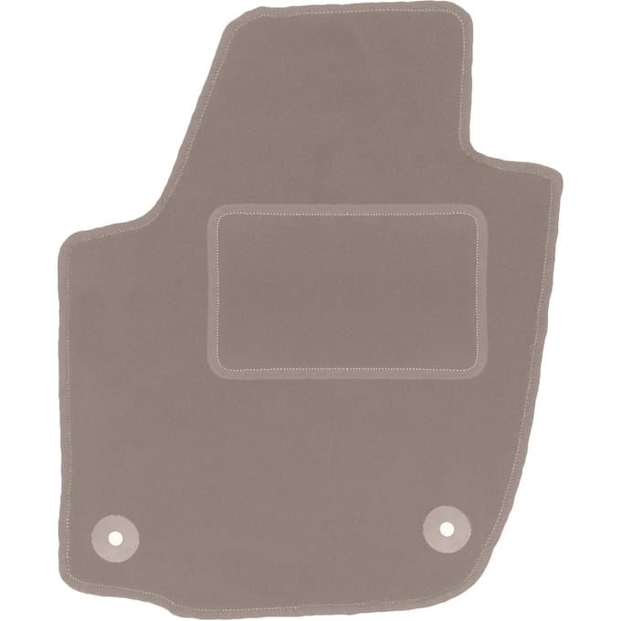 Beige bestuurdersmat voor: Skoda Roomster combivan (2006-2015)