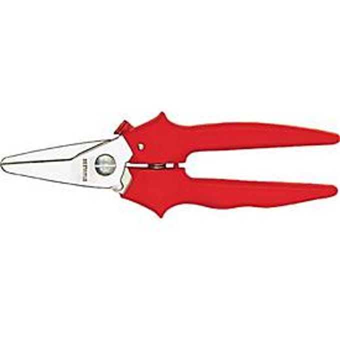 Combinatieschaar totaal l.190mm knip l.42mm ger.ERDI