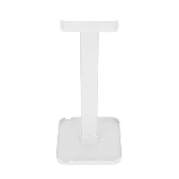Support de casque multifonctionnel, peu encombrant, robuste, durable, stable, couleur vive, blanc blanc