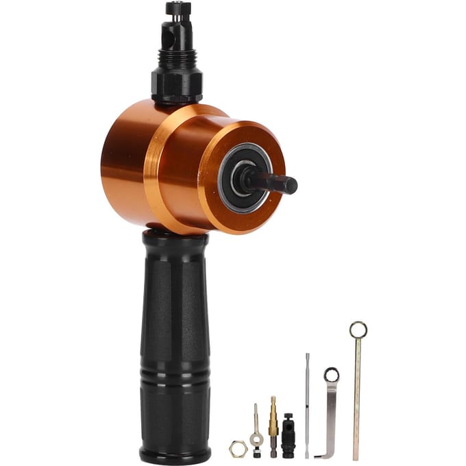 YT?160AS 8 Pièces/Ensemble Coupeur de Tôle à Double Tête Perceuse Pièces Modifiées Électriques Accessoire de Coupe