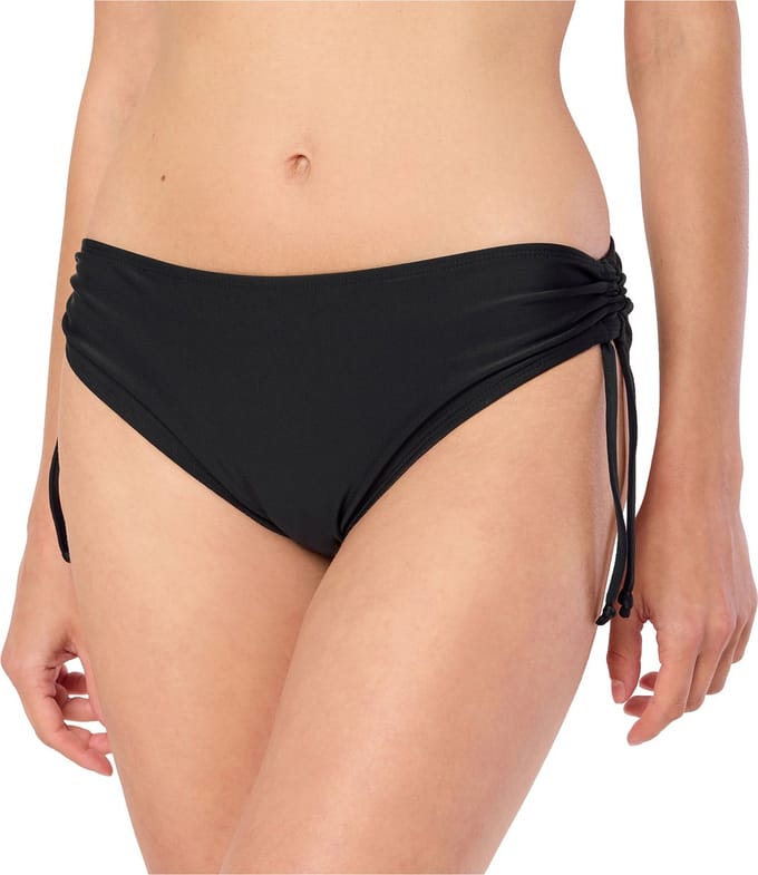 Merry Style Dames Zwembroek - Bikinibroekje - Elastische tailleband - Polyamide & Elastaan – Zwart (9240) – 40 - MS-VR-Brief-2