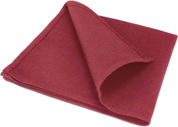 Treb Horecalinnen Servetten 100 Stuks Rood 40x40cm - Treb X