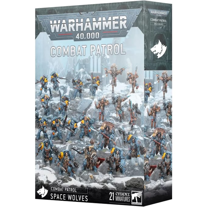 Warhammer 40.000 40K - Combat Patrol - Space Wolves - 73-532 - Beperkte oplage