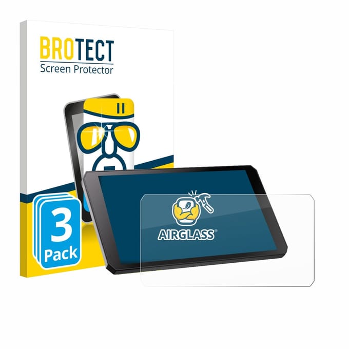 Screenprotector 3 Stuks voor RiderNav R7M Beschermglas transparant