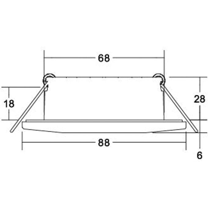 BRUMBERG Chooose LED inbouwdownlight, rond, nikkel