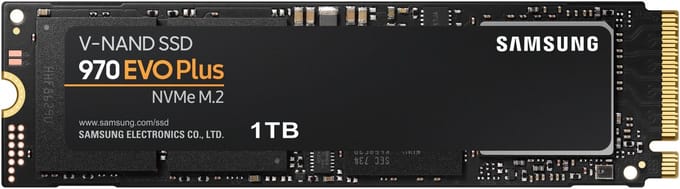 Samsung 970 EVO Plus - Interne SSD - PCIe 3.0 - NVMe M.2 - 1 TB