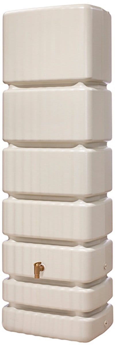4Rain - Regenton Slim Beige 350 liter