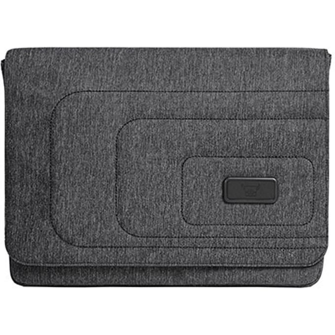 Halfar Laptop hoes (Zwart/Grijs)