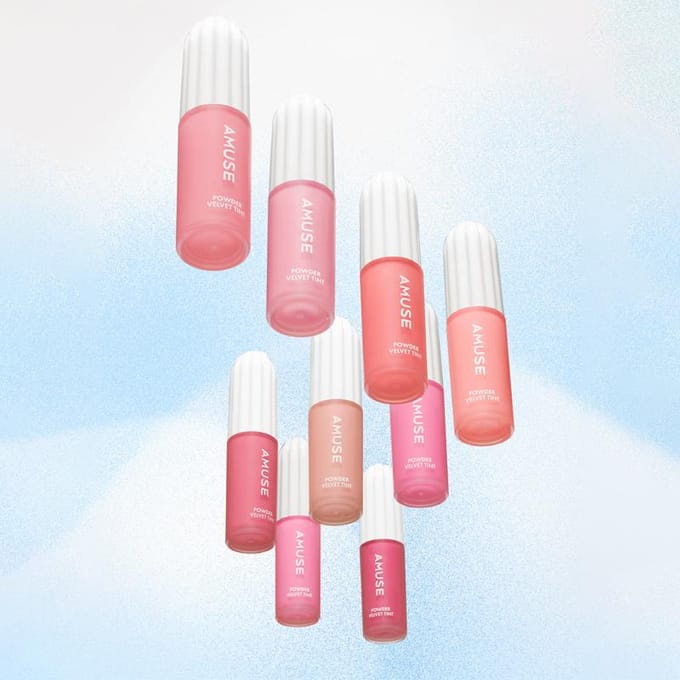 [AMUSE] Powder Velvet Tint (8 Colors) 3.3g 07 Salty Grape