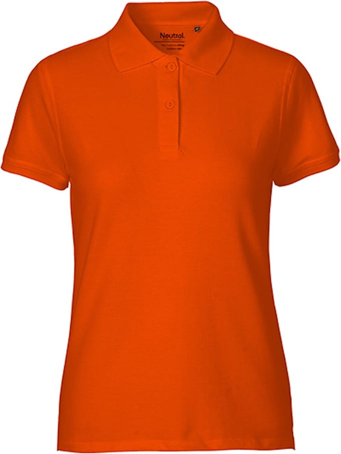 Ladies Classic Polo met korte mouwen Orange - M